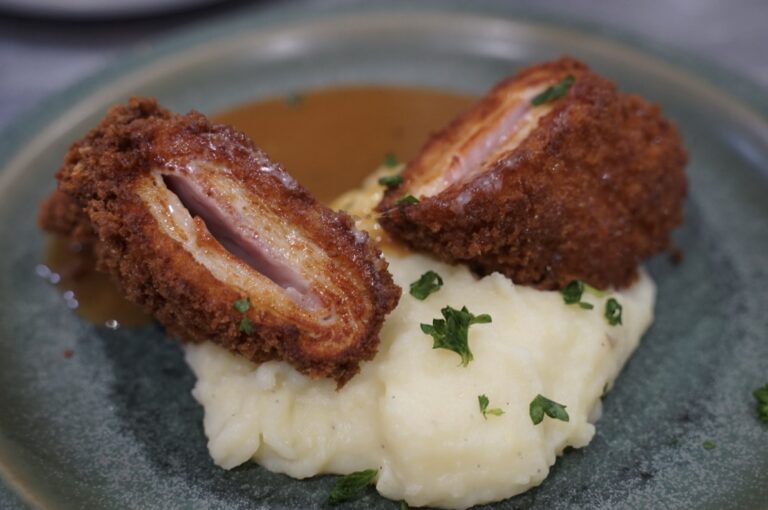 Cordon bleu A Tavola avec purée maison